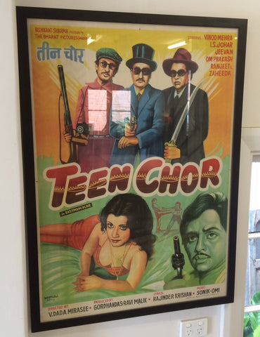 Vintage Bollywood Poster